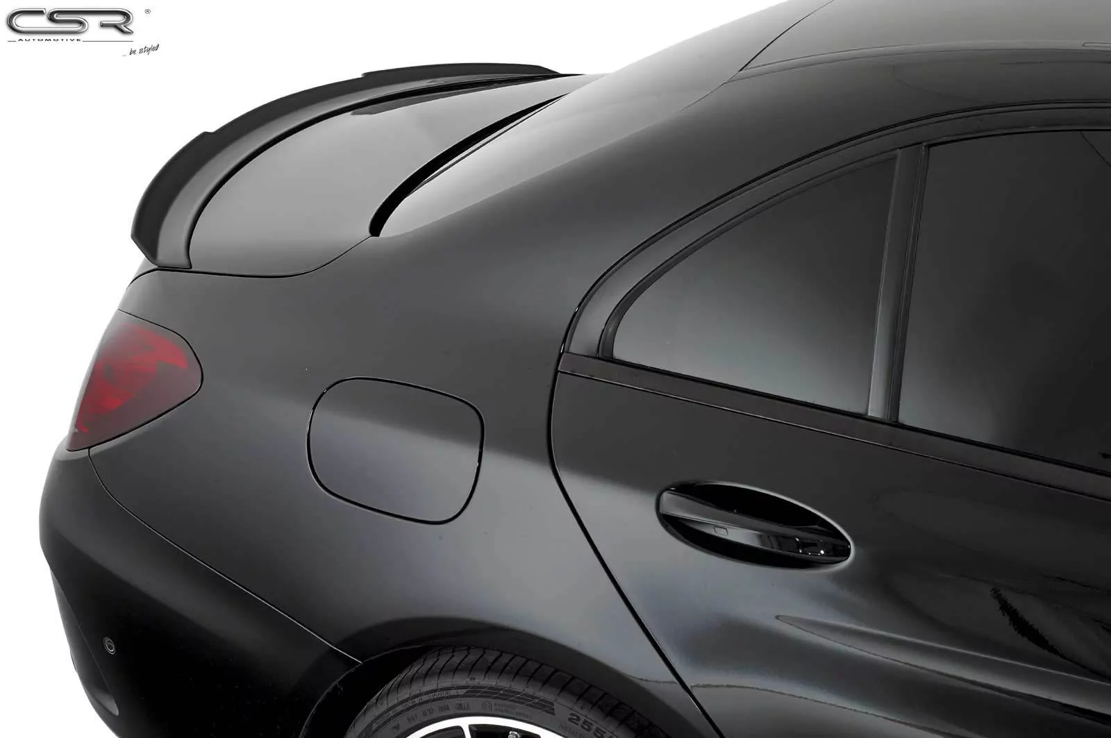 Heckflügel mit ABE für Mercedes Benz C-Klasse W205 / V205 HF665-M Carbon Look (matt)