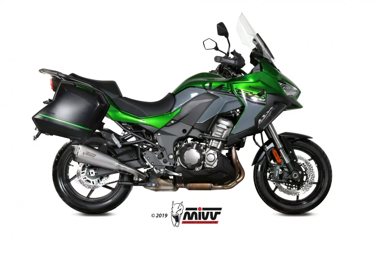 MIVV Delta Race Edelstahl KAWASAKI Versys 1000 2019 >