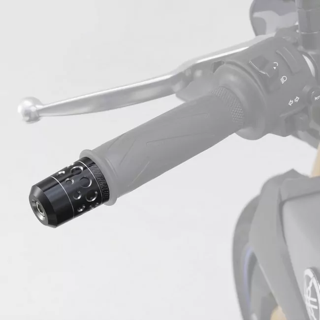 Daytona Lenkergewichte "Hollow" | silber eloxiert 7/8"+1" Lenker mit I Ø 14-19 mm | Paar