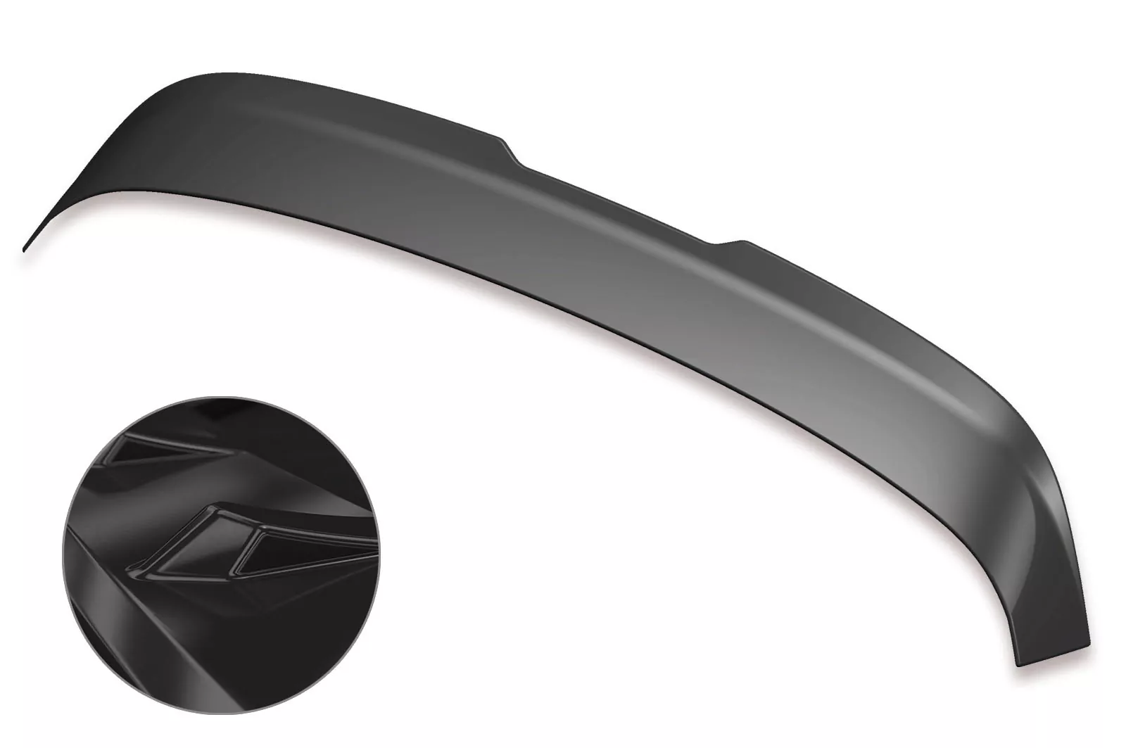 Heckflügel mit ABE für VW T-Cross Glossy (schwarz hochglanz)