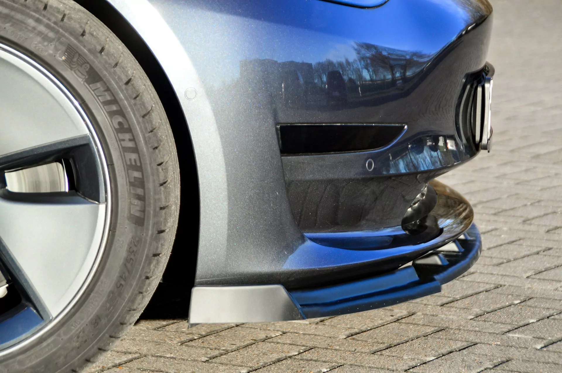 CUP Frontspoilerlippe mit Wings für Tesla Model 3 ab Bj. 2017-