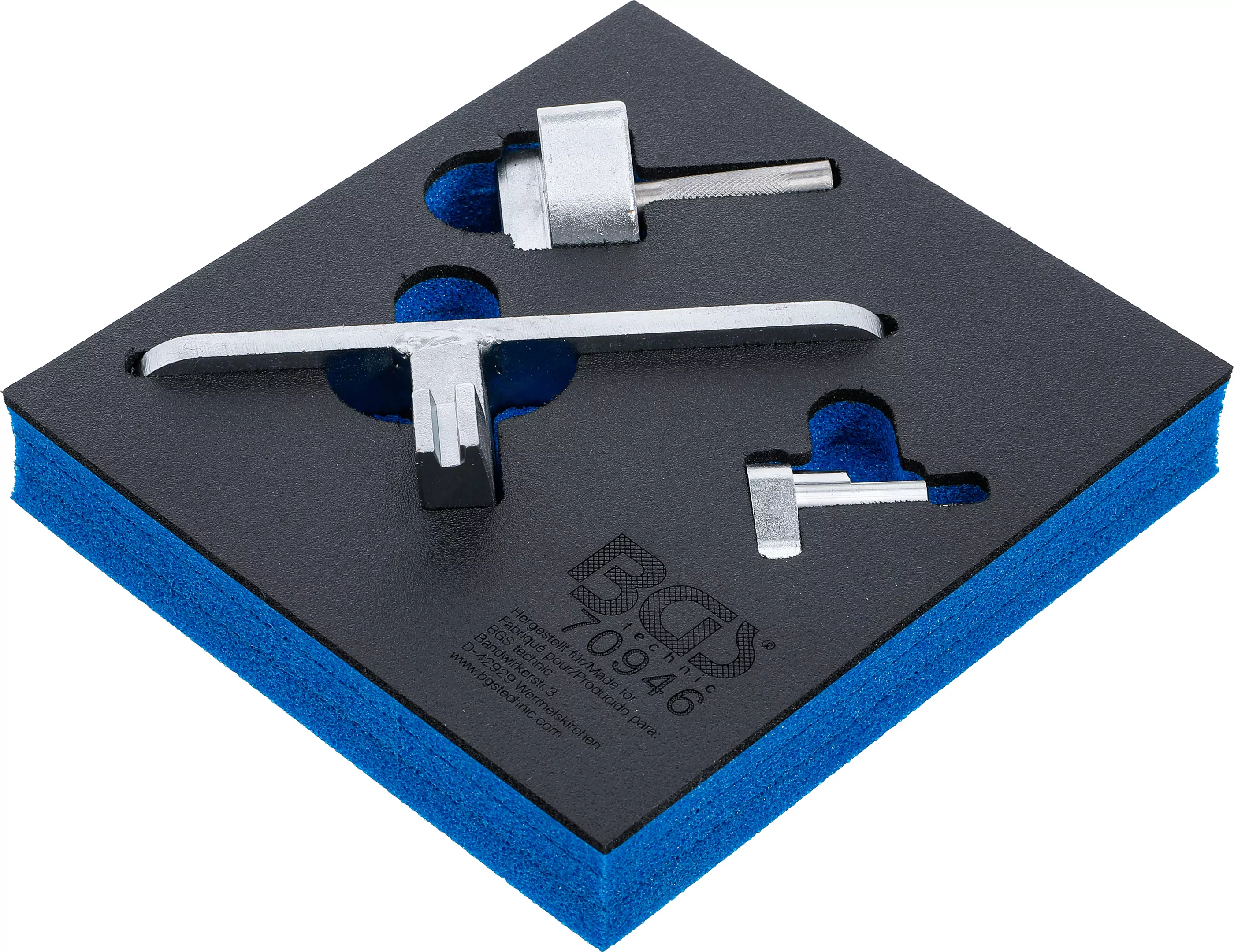 Werkstattwageneinlage 1/6: Motor-Einstellwerkzeug-Satz | für Land Rover, Jaguar 3.0, 5.0L Diesel