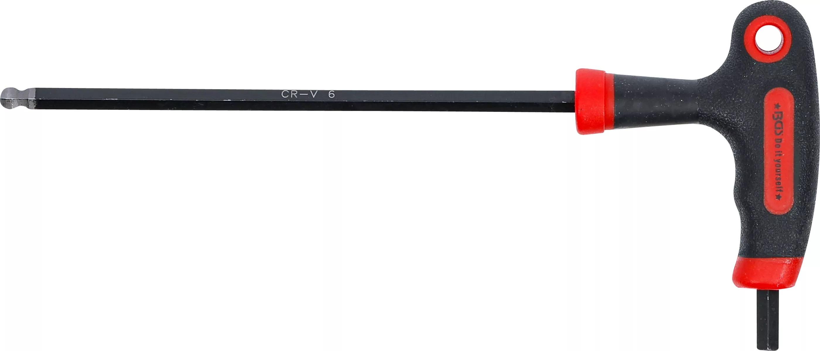 Schraubendreher mit T-Griff und seitlicher Klinge | Innensechskant / Innensechskant mit Kugelkopf 6 mm