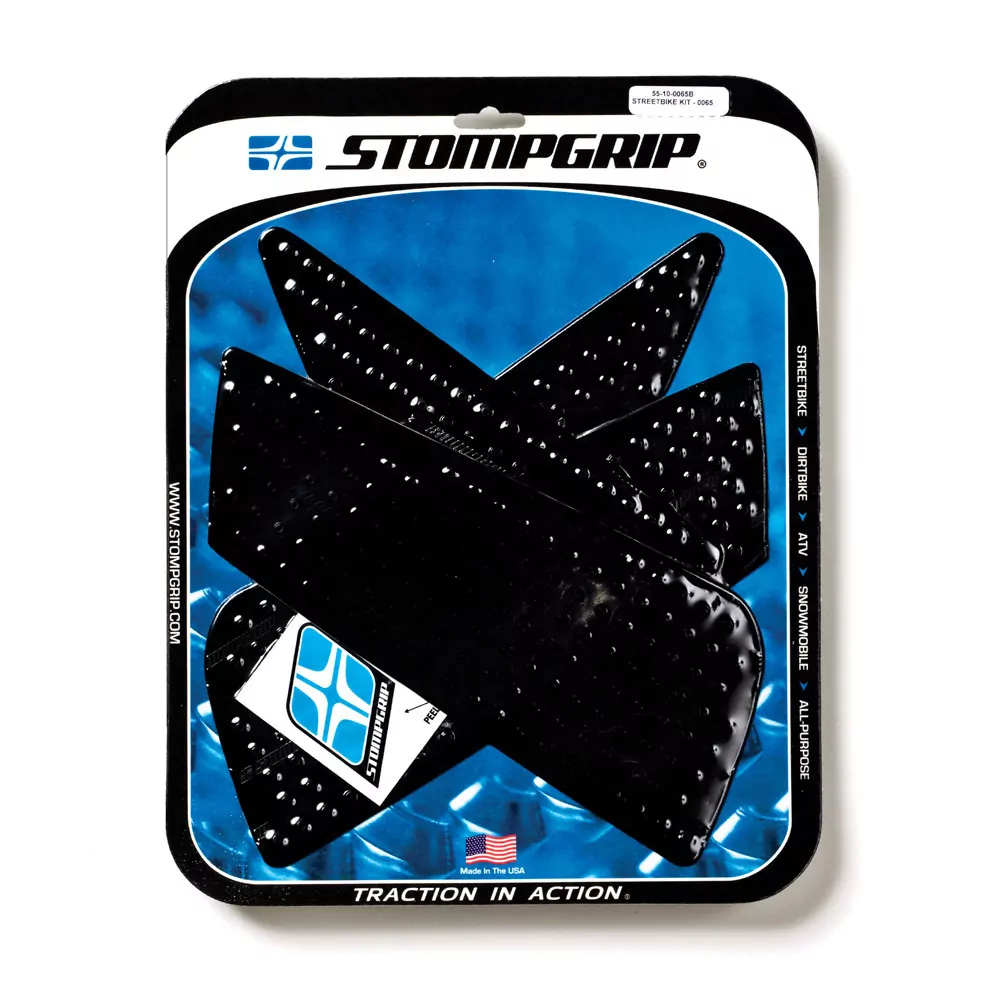Stompgrip Traction Pad Volcano für Ducati Streetfighter 848 12-15 Schwarz