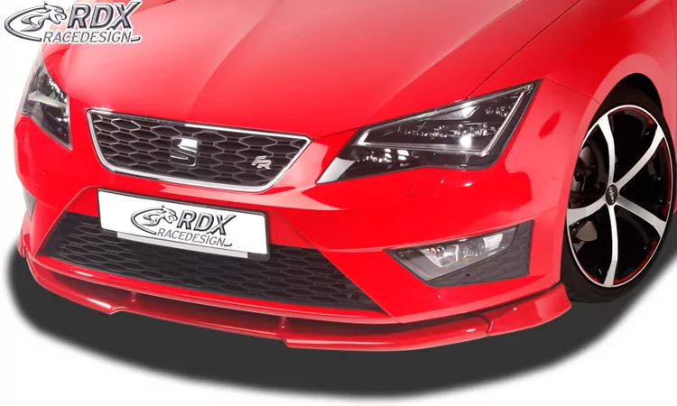 RDX Frontspoiler VARIO-X für SEAT Leon 5F FR + Cupra -2017 (auch SC und ST) Frontlippe Front Ansatz Vorne Spoilerlippe