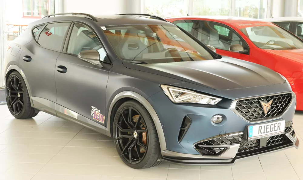 Rieger Spoilerschwert matt schwarz für Cupra Formentor VZ (KM)  07.20-06.24 (bis Facelift)