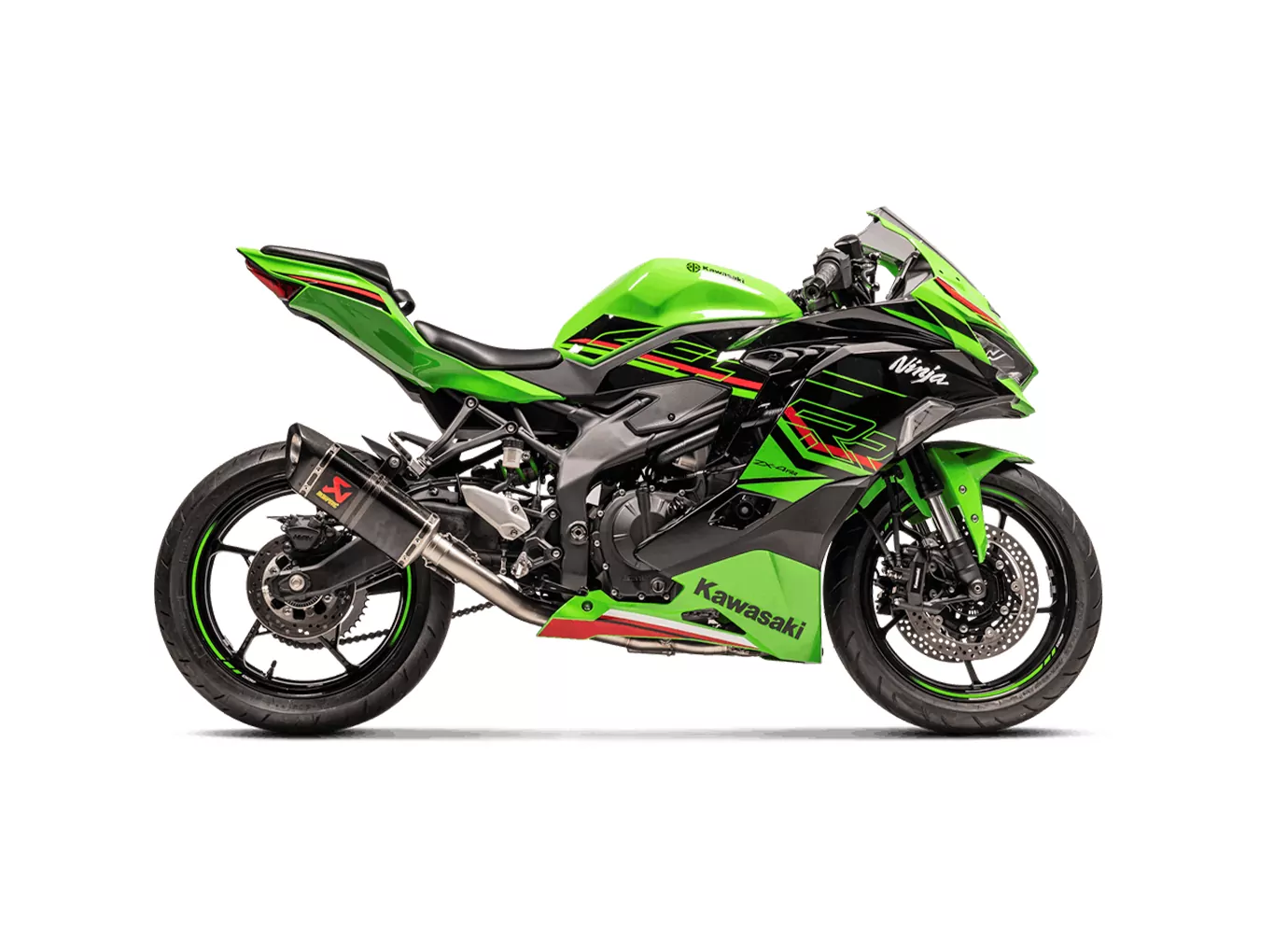 Akrapovic Racing Line (Carbon) Auspuffanlage für Kawasaki Ninja ZX-25R 2020- / ZX-4R & ZX-4RR 2023-