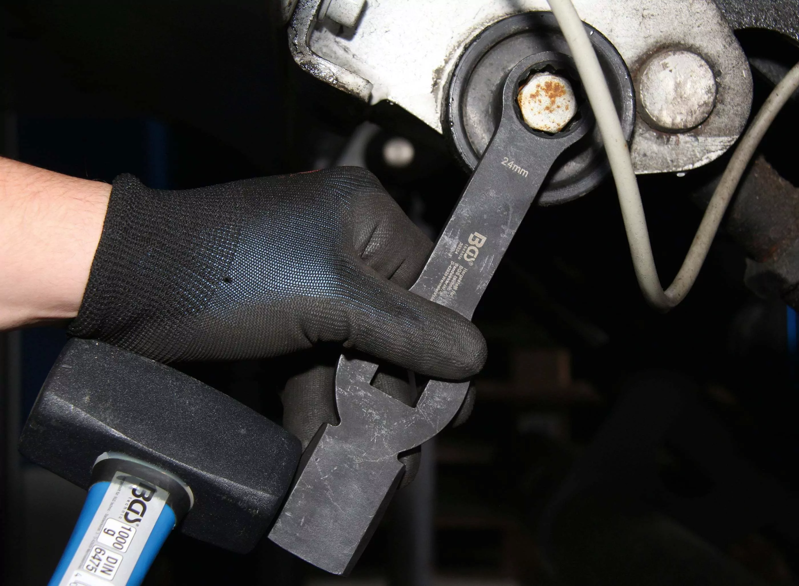 Schlag-Ringschlüssel-Satz | Zwölfkant / E-Profil (für Torx) | 5-tlg.