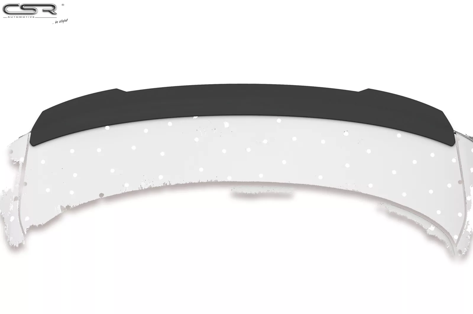 Heckflügel mit ABE für Audi A5 / S5 8T Sportback Lackierfreundlich (schwarz matt)