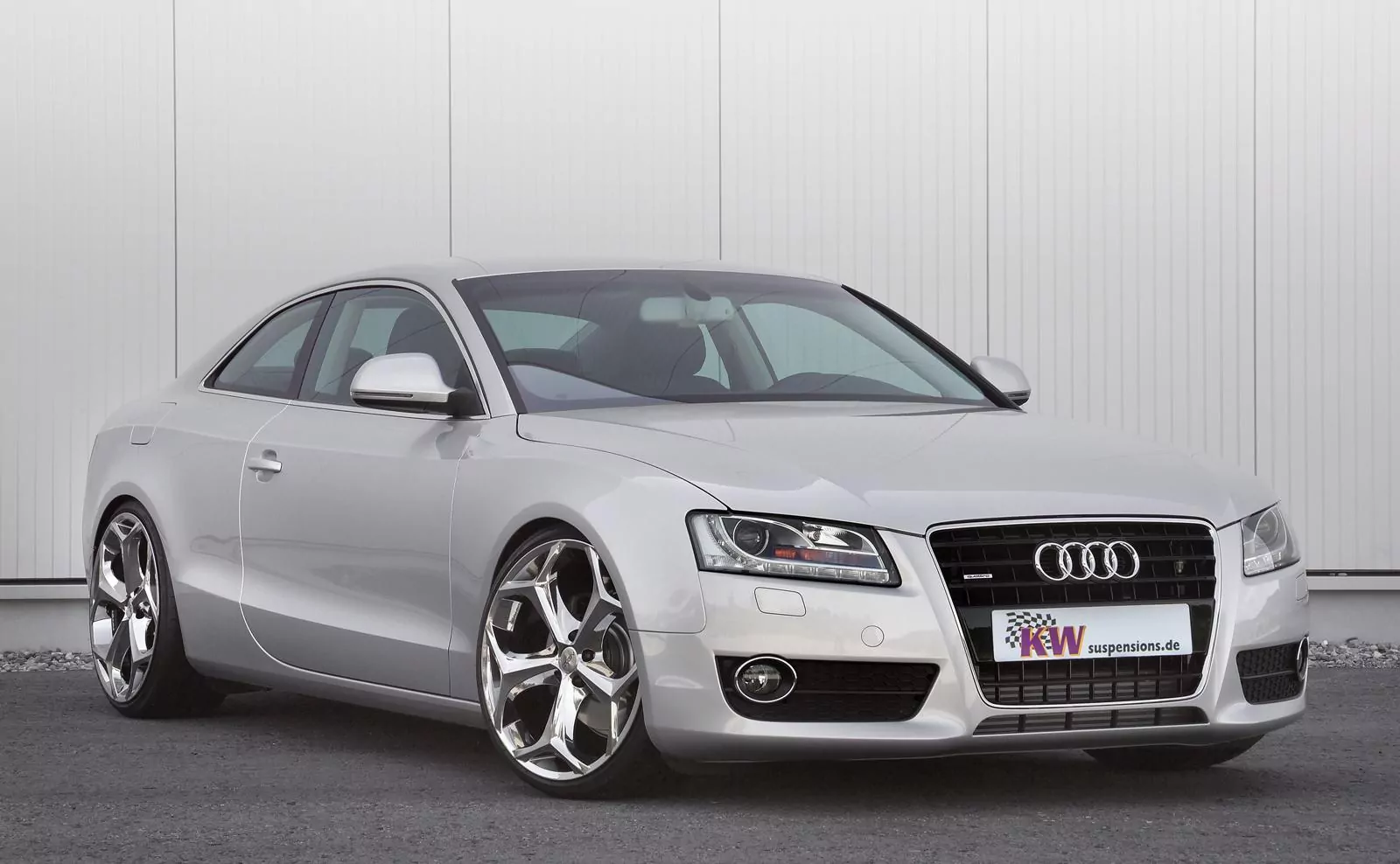 KW Gewindefahrwerk V1 inox AUDI A5 Sportback (B8) 8TA 07/2007-01/2017