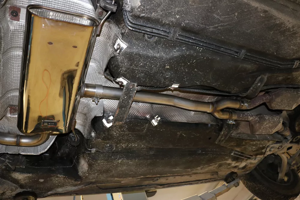 Audi A6 4B  Vorschalldämpfer für Modelle mit Doppelkat