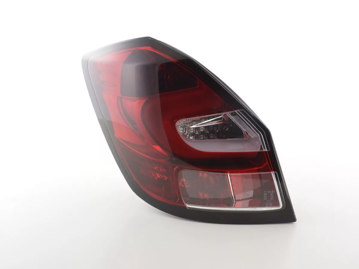 LED Rückleuchten Set Skoda Fabia 5-türig Bj. ab 2007 klar/rot