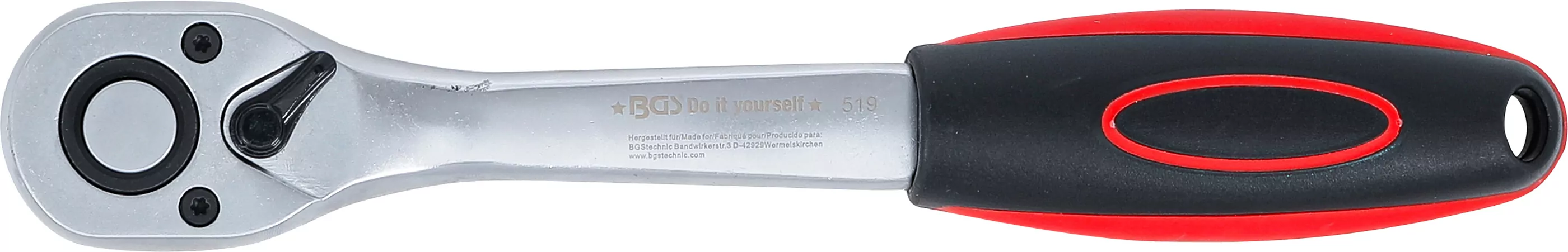 Umschaltknarre | feinverzahnt | 12,5 mm (1/2")