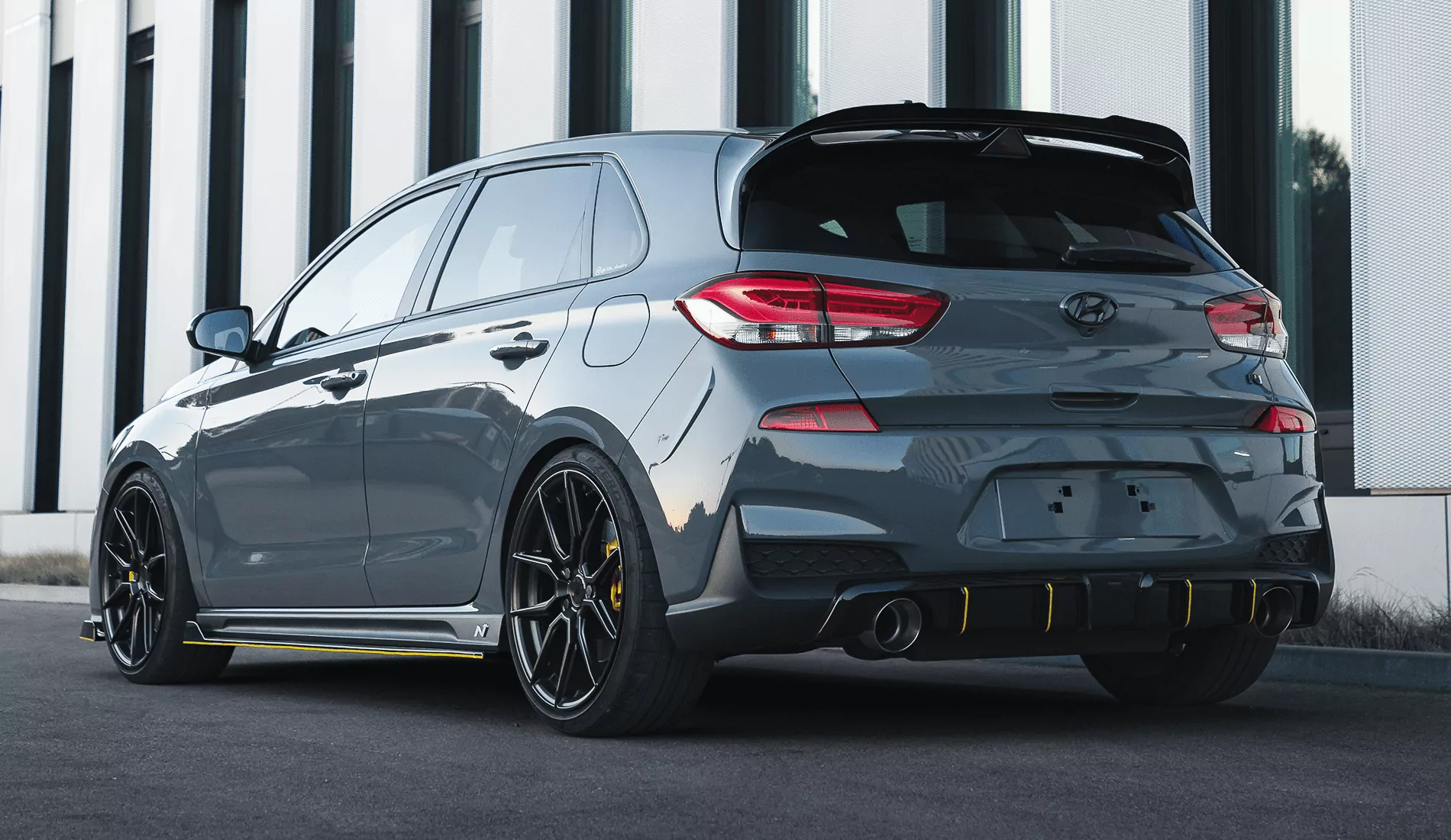 EVO-1 Diffusor für Hyundai I30N Hatchback