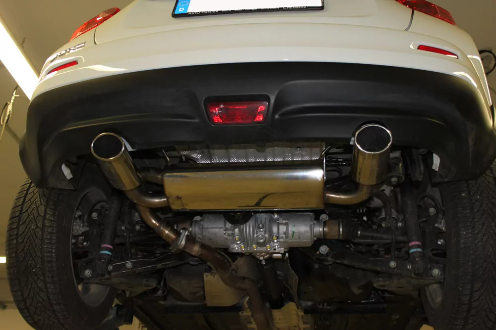 Nissan Juke - F15 (Allrad)  Endschalldämpfer quer Ausgang rechts/links - 115x85 Typ 32 rechts/links