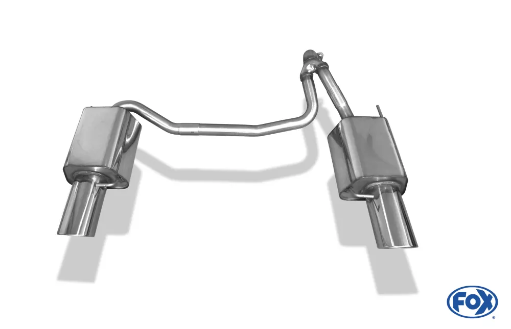 Hyundai Coupe Typ GK  Endschalldämpfer rechts/links - 129x106 Typ 32 rechts/links