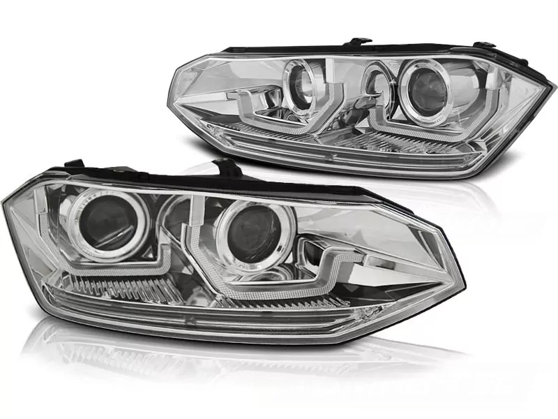 Vw Polo Vi 2g 17-21  Seq Led Chrome
