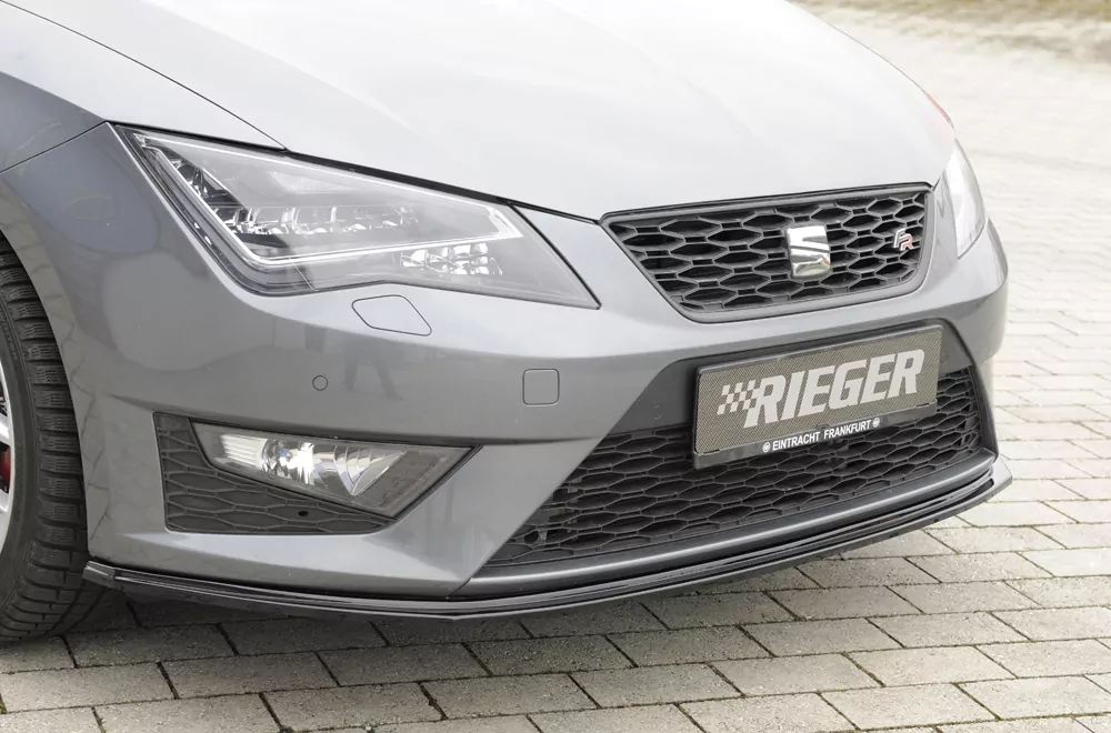 Rieger Spoilerschwert für Seat Leon Cupra (5F) | 3-tür. (SC) 03.14-12.16 (bis Facelift) für orig. FR-/ Cupra-Frontschürze