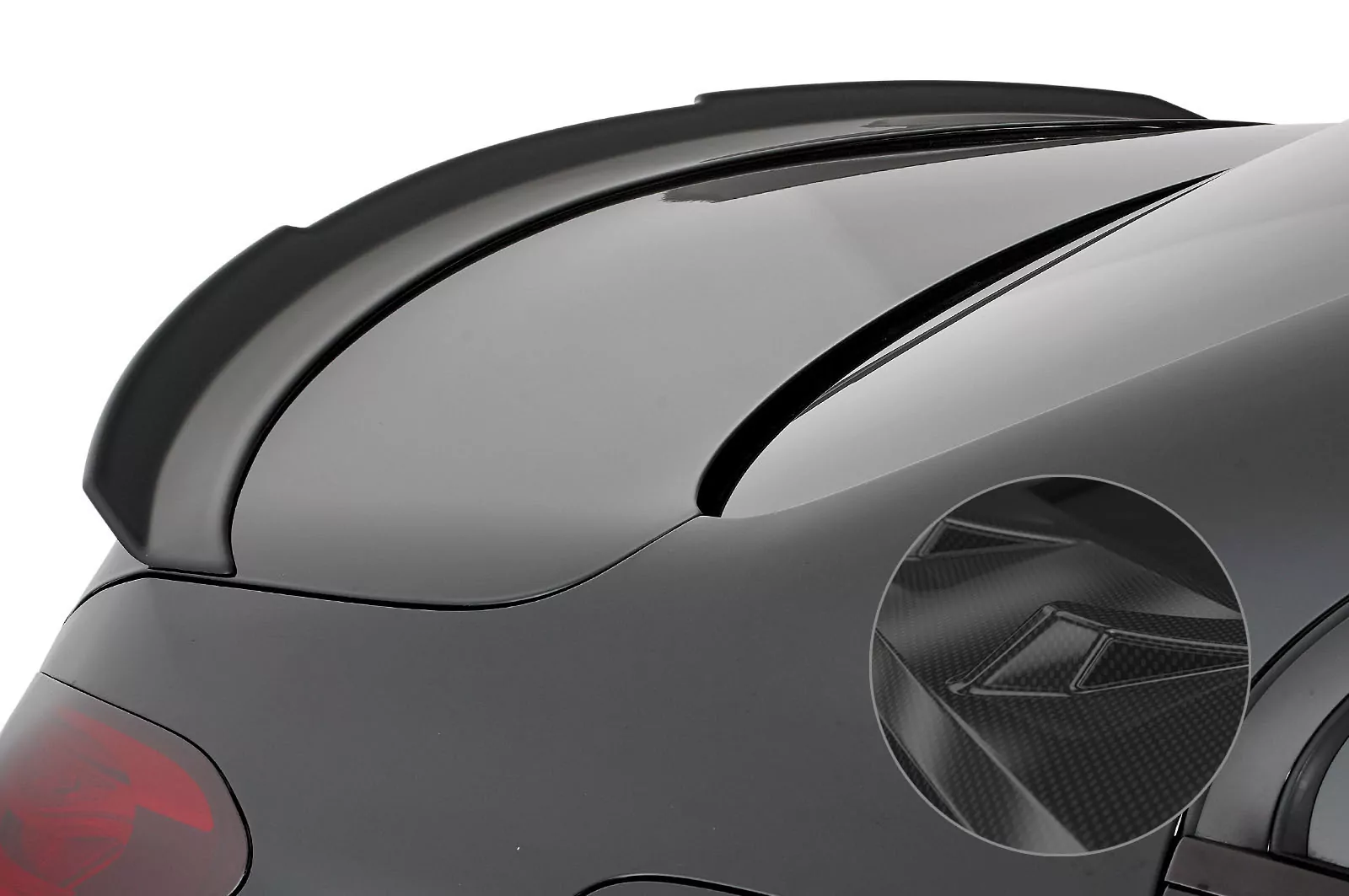 Heckflügel mit ABE für Mercedes Benz C-Klasse W205 / V205 HF665-C Carbon Look Hochglanz
