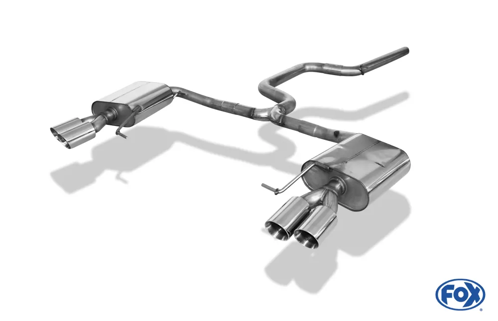 Seat Leon 5F ST - Cupra 290 mit OPF  Halbanlage ab OPF Ausgang rechts/links - 2x80 Typ 25 rechts/links