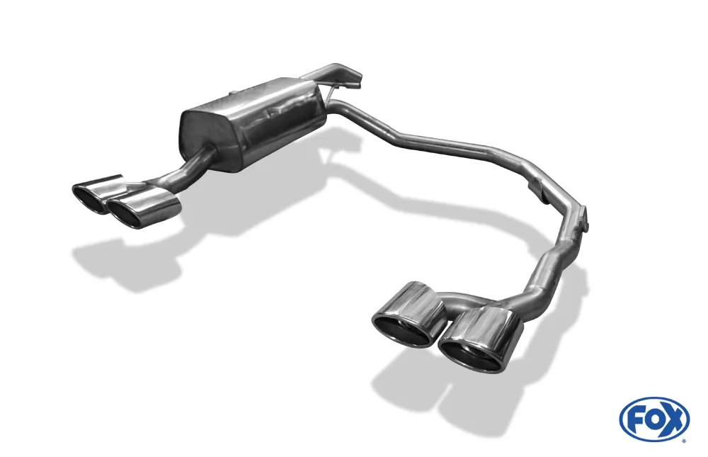 Citroen C4 - B7  Endschalldämpfer Ausgang rechts/links - 2x106x71 Typ 32 rechts/links