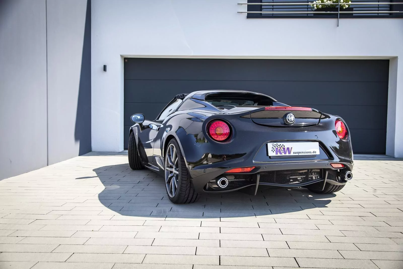 KW Gewindefahrwerk V2 inox ALFA ROMEO 4C SPIDER (961_) 10/2014-