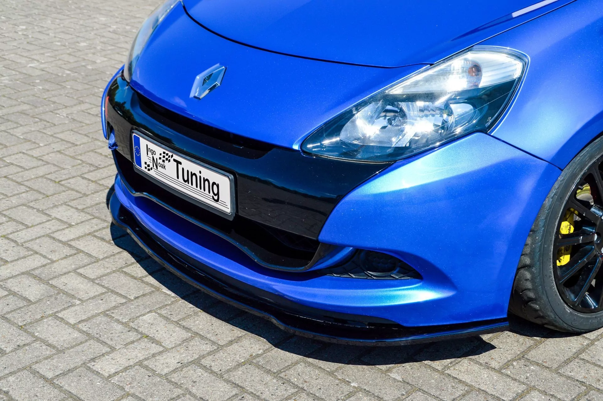 Cuplippe Spoilerschwert ABS für Renault Clio 3 Phase2 RS