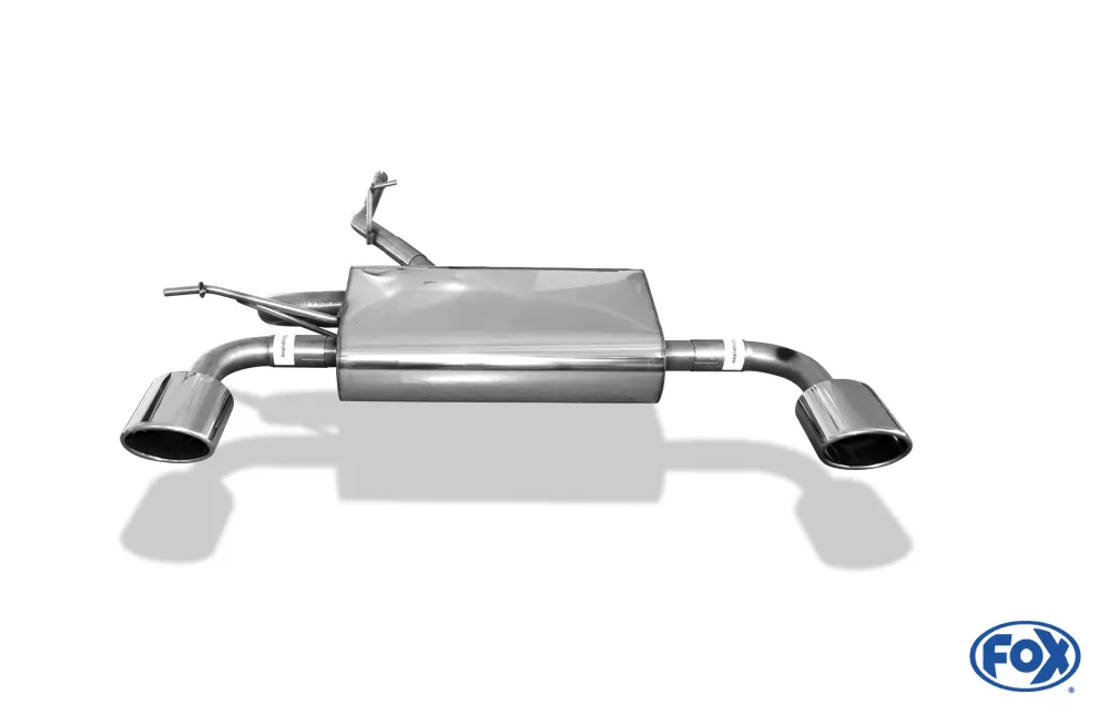 Dacia Duster 4x4 Facelift  Endschalldämpfer quer Ausgang rechts/links - 115x85 Typ 32 rechts/links