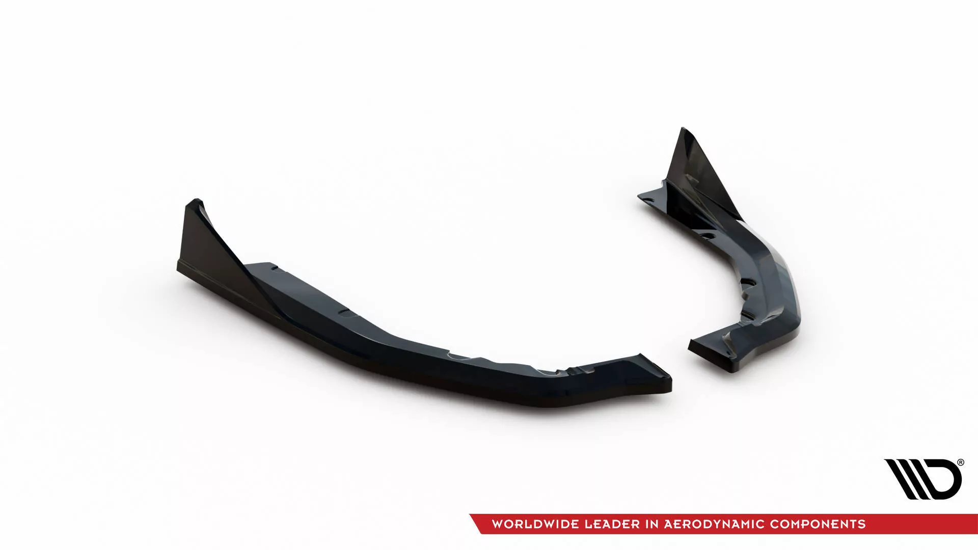 Heck Ansatz Flaps Diffusor V.4 Für BMW M4 G82 Schwarz Hochglanz