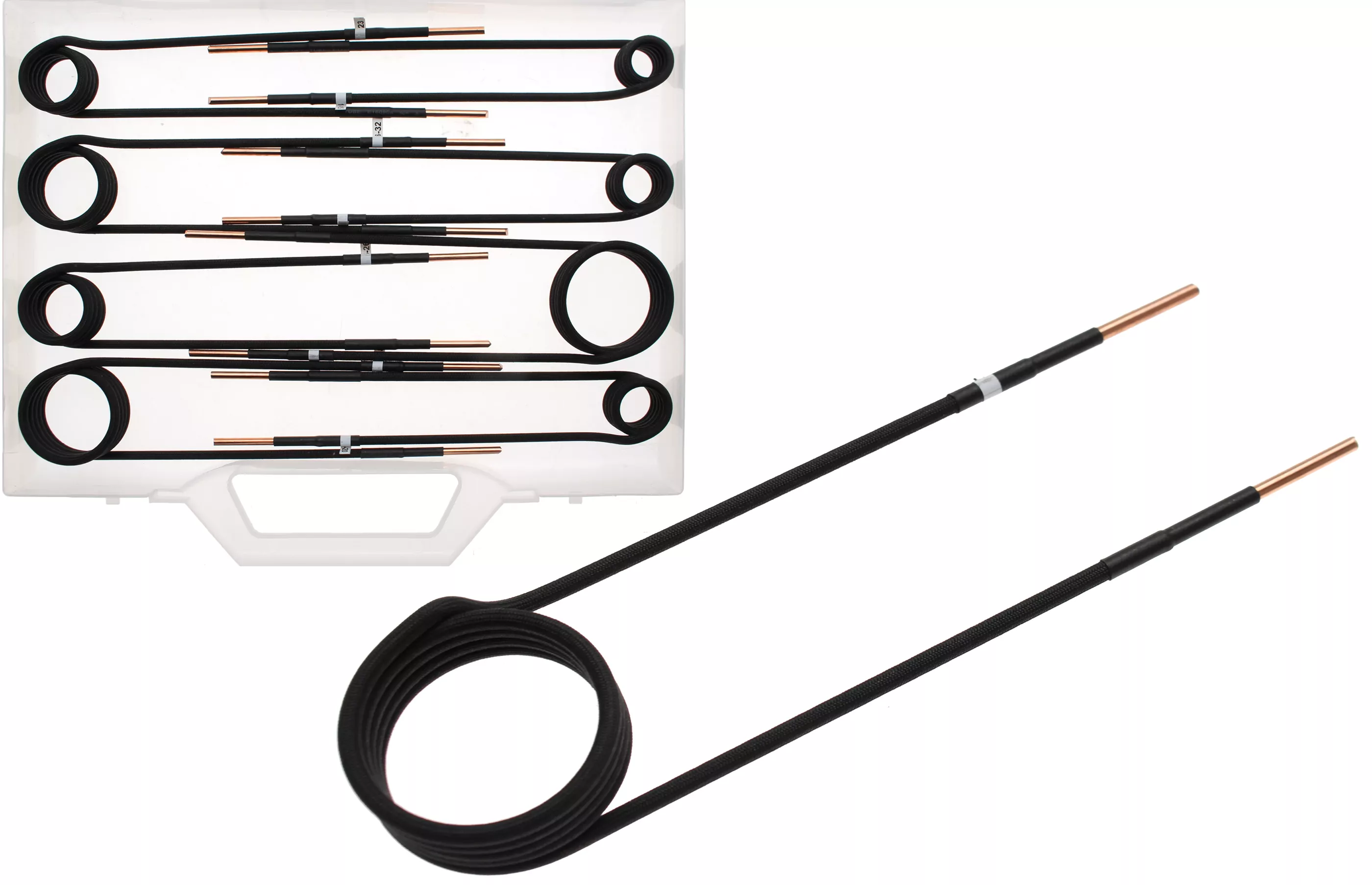 Induktions-Spulen-Satz für Induktionsheizgerät | gerade Bauform | für Art. 2169, 3390, 3391 | 8-tlg.