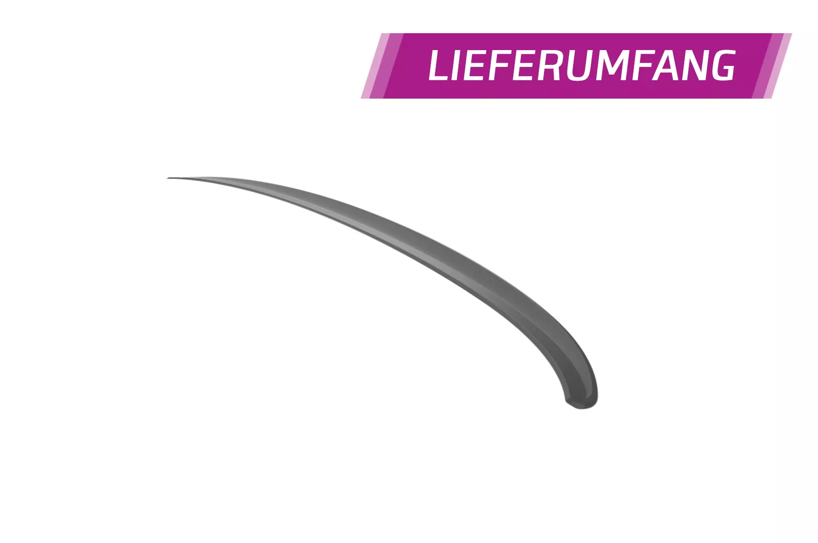 Heckflügel mit ABE für Kia Sportage (NQ5) HF023 Schwarz Strukturiert