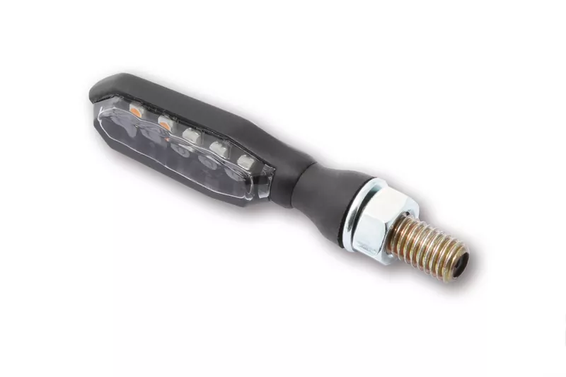 HIGHSIDER pro Sonic-X1 LED Rück-, Bremslicht, Blinker Schwarz/Getönt 3in1, E-Geprüft (Paar)