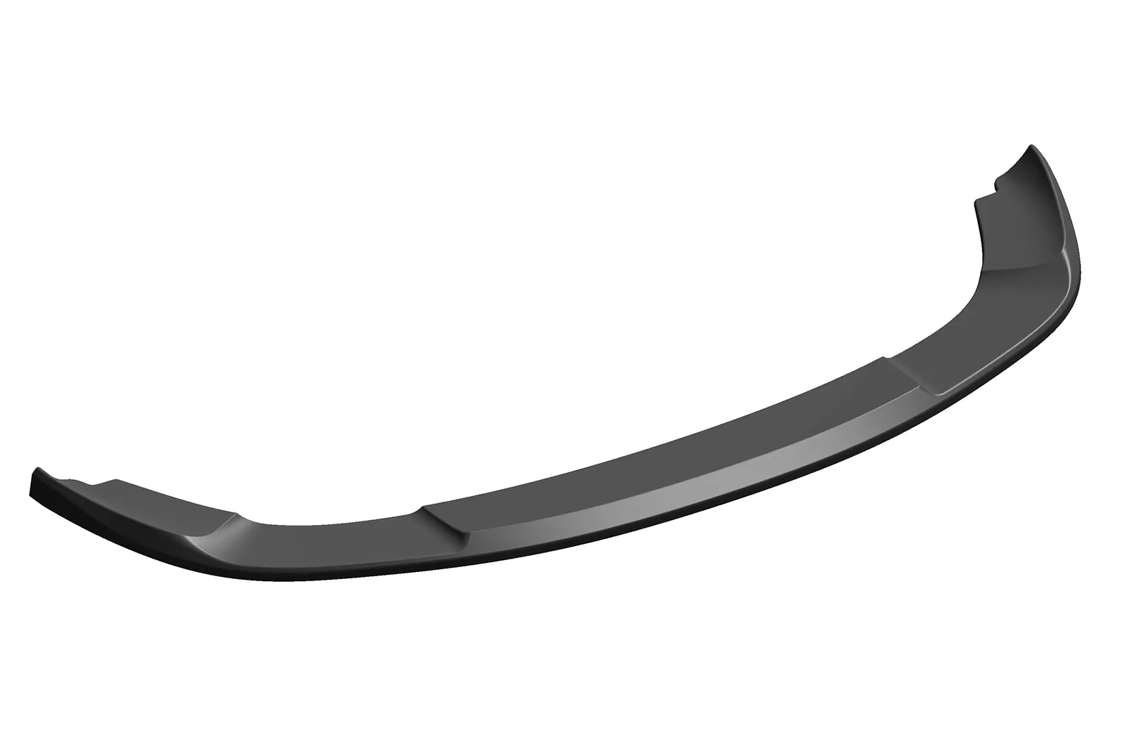 Cup-Spoilerlippe mit ABE für VW Touran I (Typ 1T) CSL396 Strukturiert (schwarz matt)