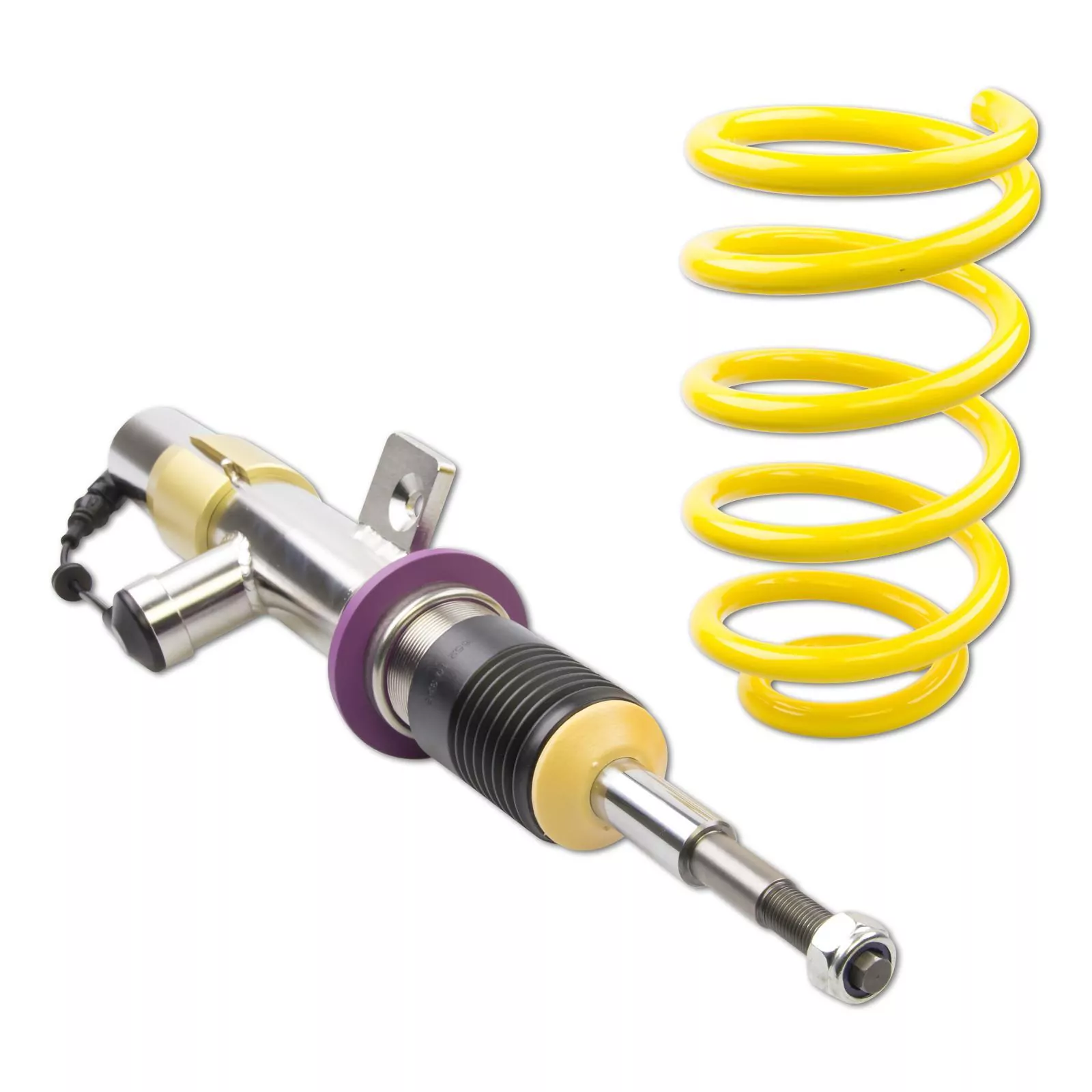 KW DDC - ECU Gewindefahrwerk inox BMW 1 Coupe (E82) 182, 1C, M-V 10/2006-10/2013