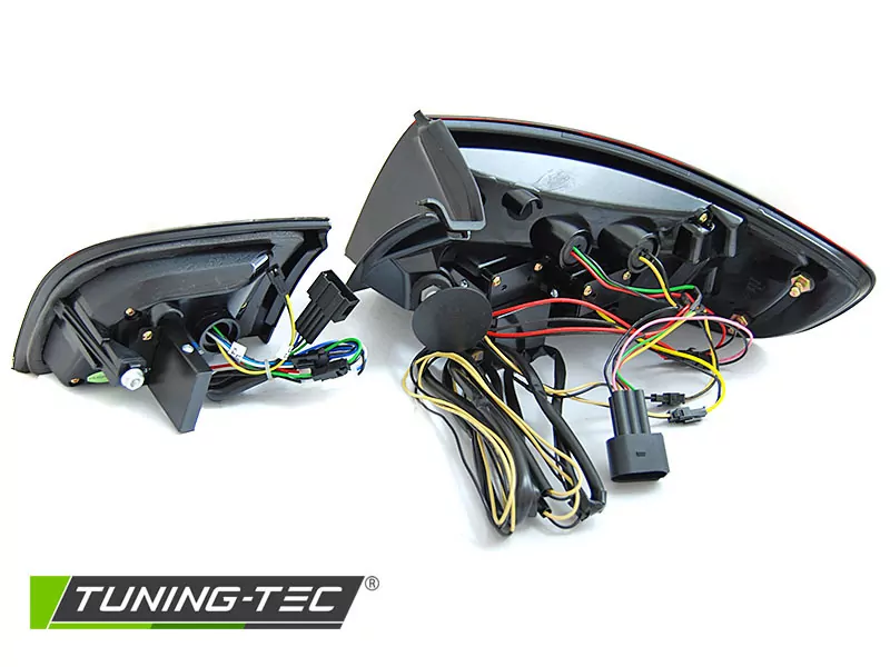 Led Bar Tail Lights Red Smoke Seq Fits Audi A3 8p 5d 08-12