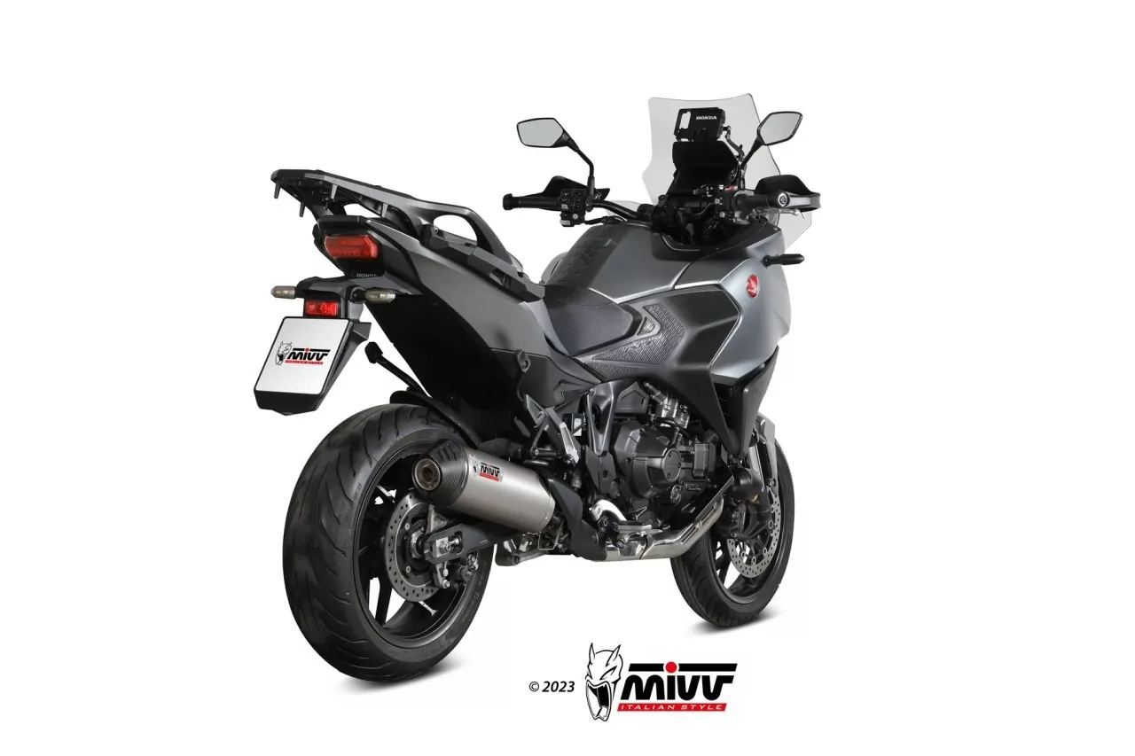 MIVV OVAL Titan Mit Carbonendkappe HONDA NT 1100 2022-2024
