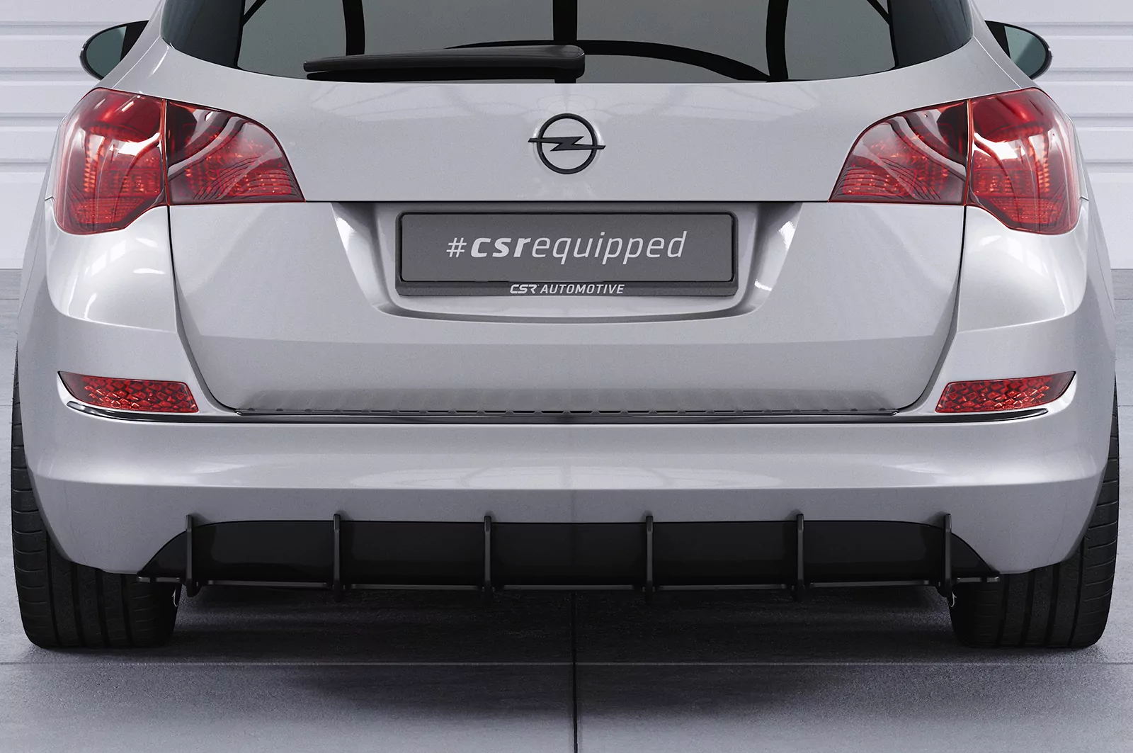 Racing Diffusor / Heckansatz für Opel Astra J Sports Tourer HA425