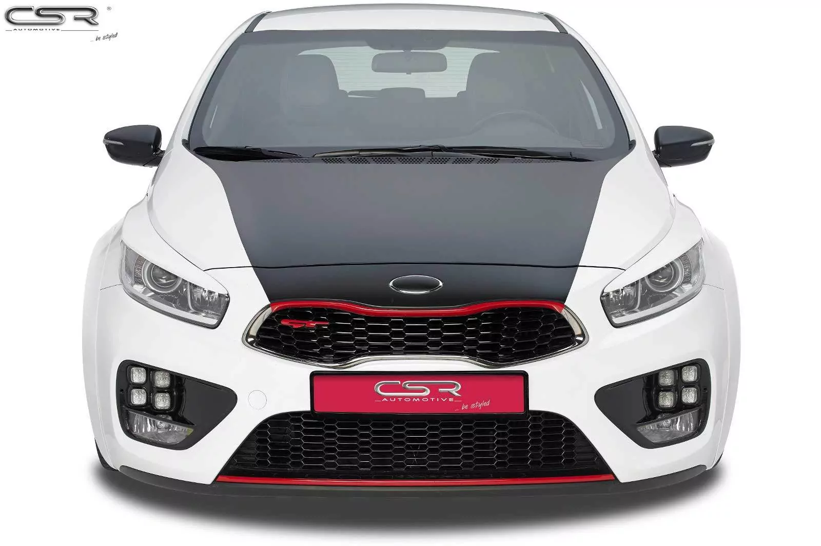 Kotflügelverbreiterung vorne für KIA cee´d / pro_cee´d (JD) VB012