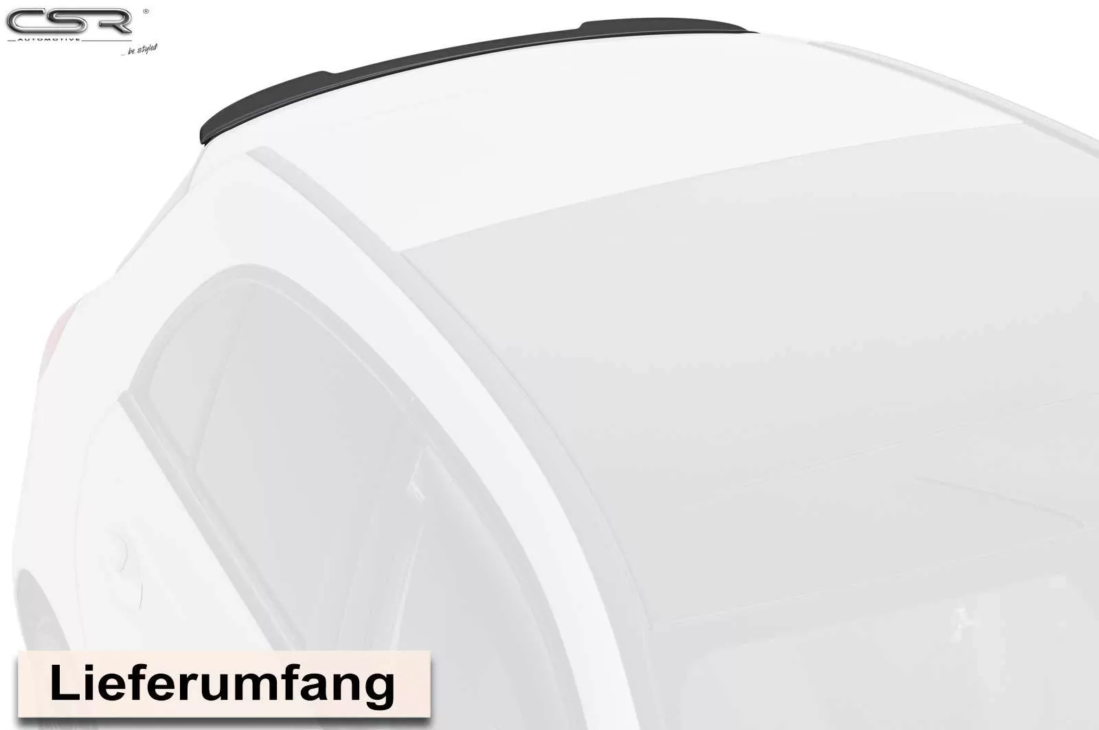 Heckflügel mit ABE für Mercedes Benz A-Klasse W177 HF599-M Carbon Look (matt)