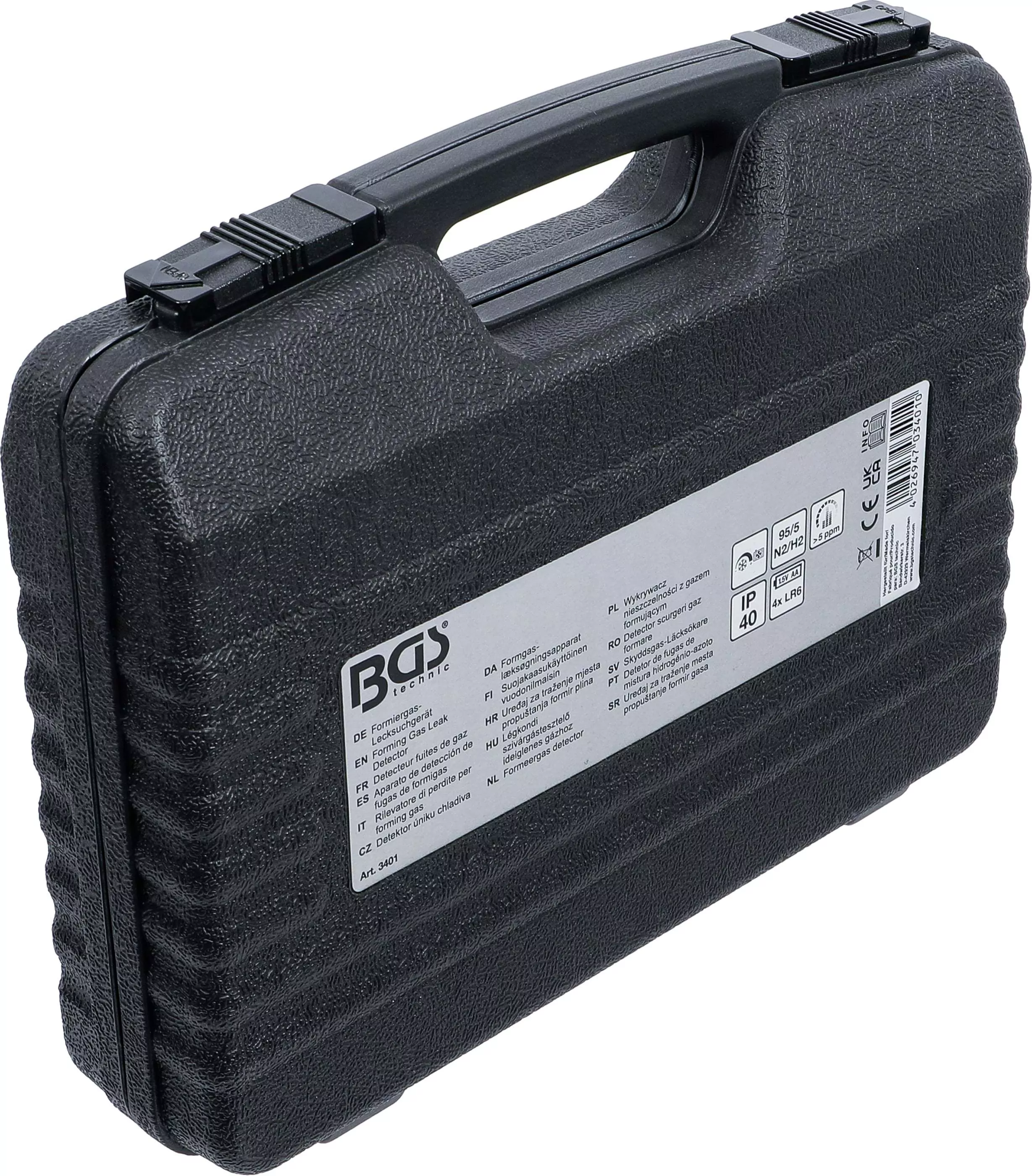 Formiergas-Lecksuchgerät