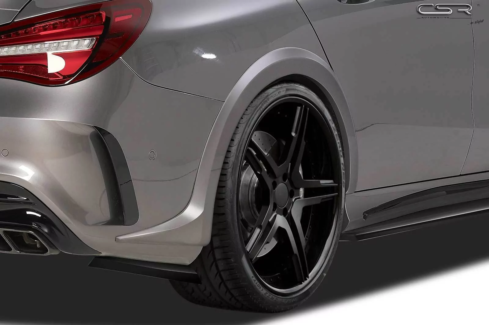 Kotflügelverbreiterung hinten für Mercedes Benz CLA C117 X117 VB014
