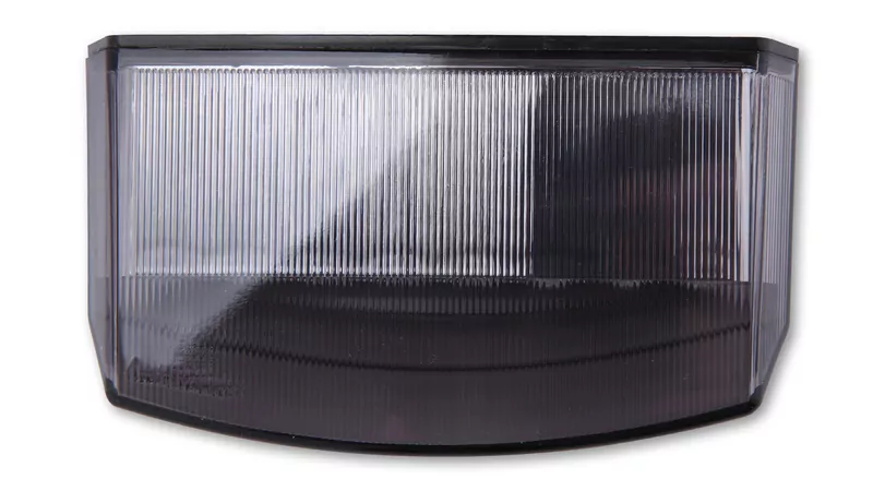 SHIN YO BOSTON LED Rücklicht, schwarze Basisplatte, getöntes Glas E-geprüft