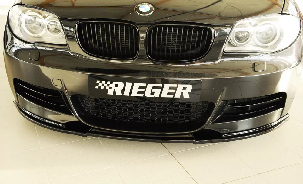 Rieger Spoilerschwert für BMW 1er E82, E88  (182 / 1C) | Coupé 10.07- nur für M-Paket-Frontschürze