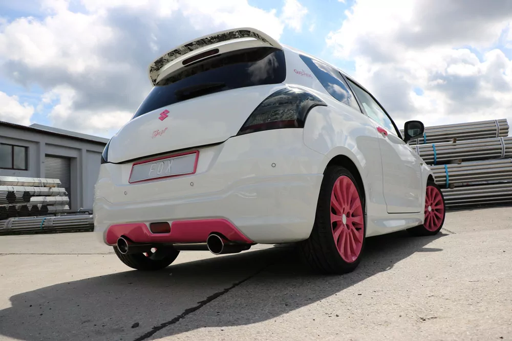 Suzuki Swift IV  Endschalldämpfer Ausgang rechts/links - 1x100 Typ 16 rechts/links