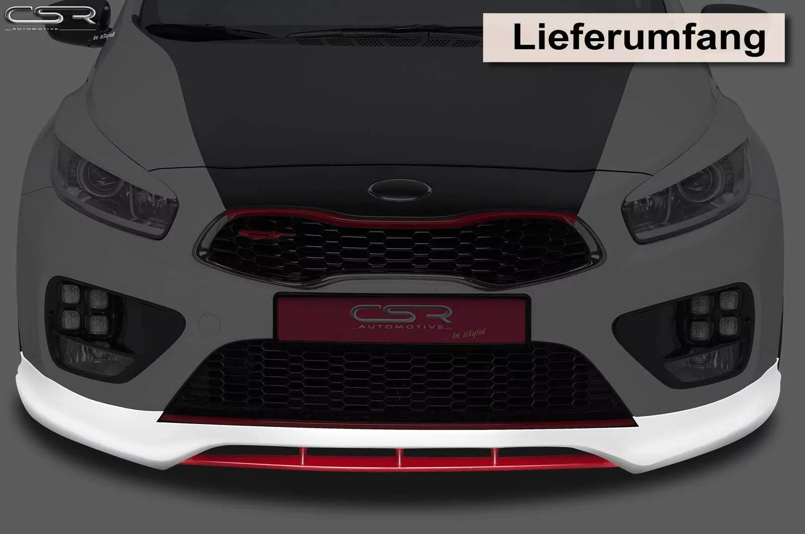 Frontansatz für Kia cee´d (JD) GT / pro_cee´d (JD) GT FA234