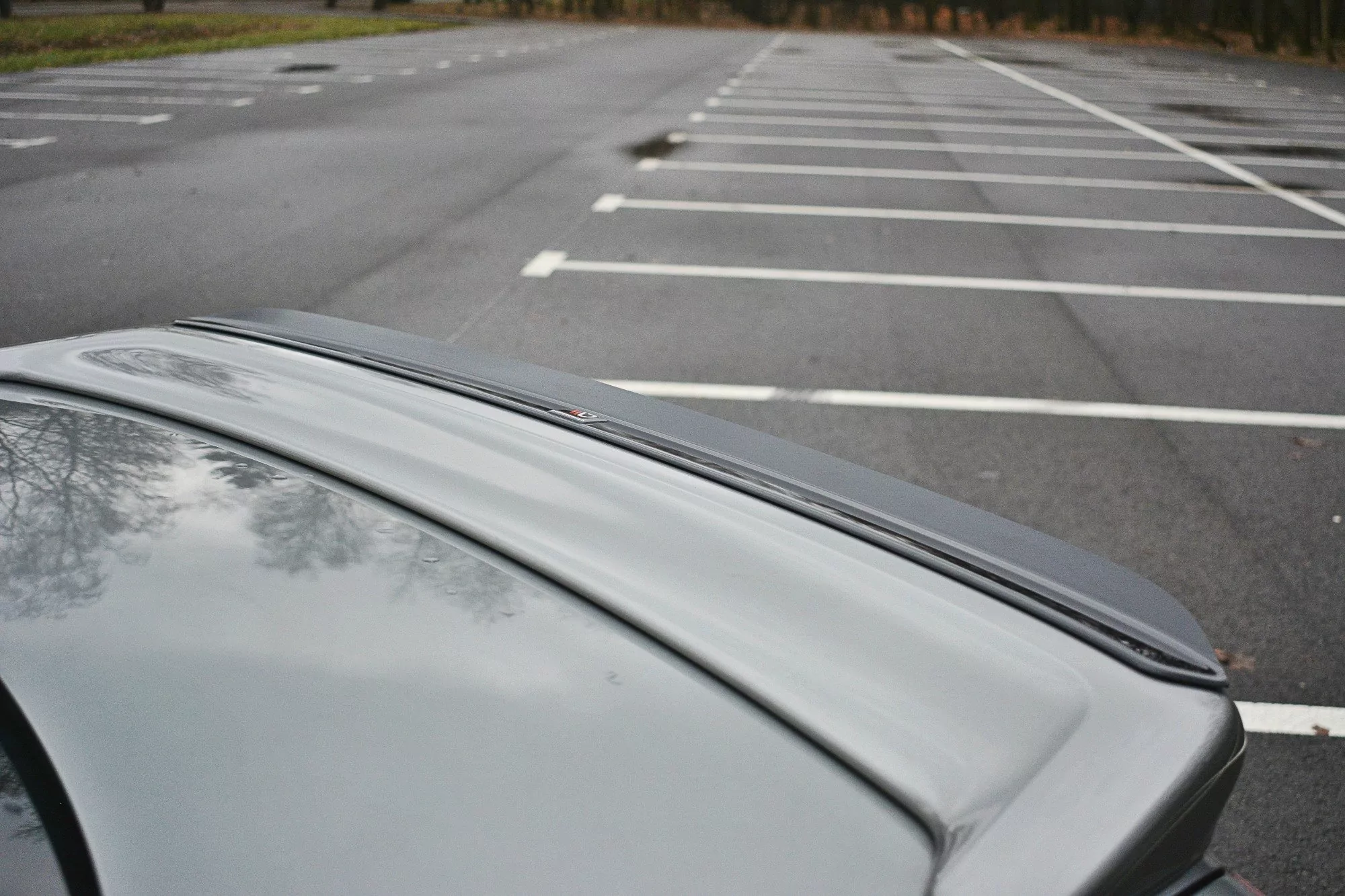 Spoiler CAP Passend Für Passend Für INFINITI G35 COUPE Schwarz Hochglanz Schwarz Hochglanz