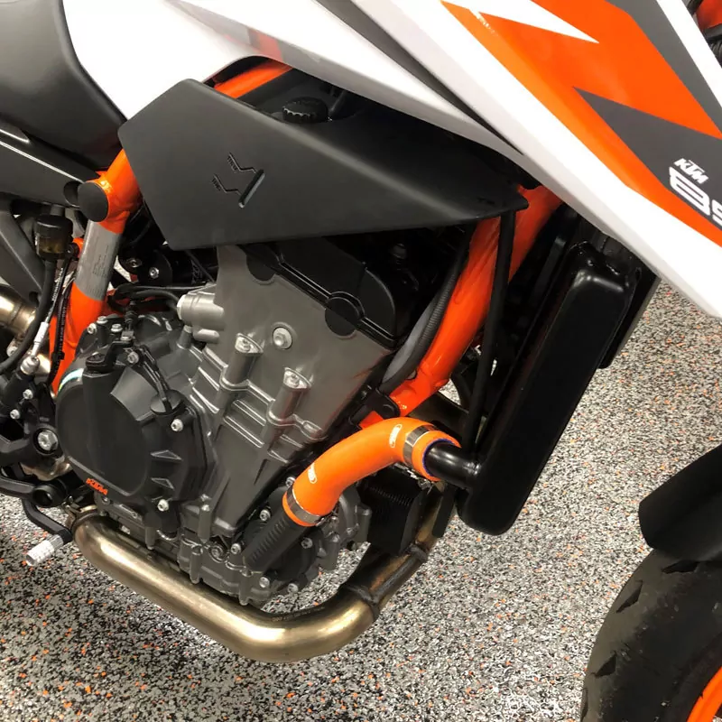 SAMCO SPORT Siliconschlauch Kit orange für KTM 890 Duke R Modelljahr 2020-2023