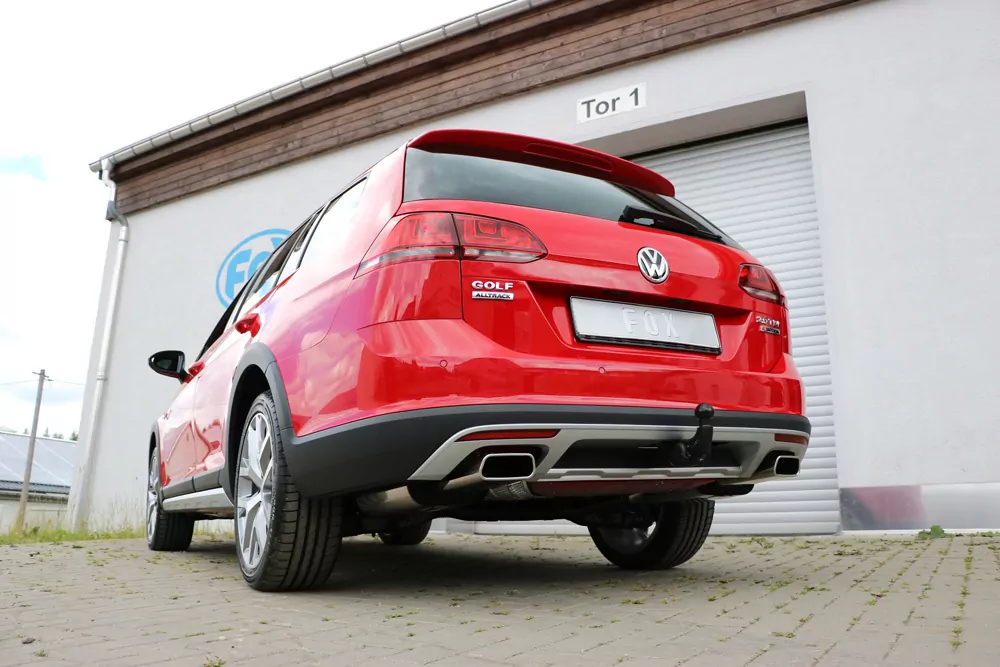 VW Golf VII Variant 4-Motion Alltrack  Endschalldämpfer rechts/links - 145x65 Typ 59 rechts/links