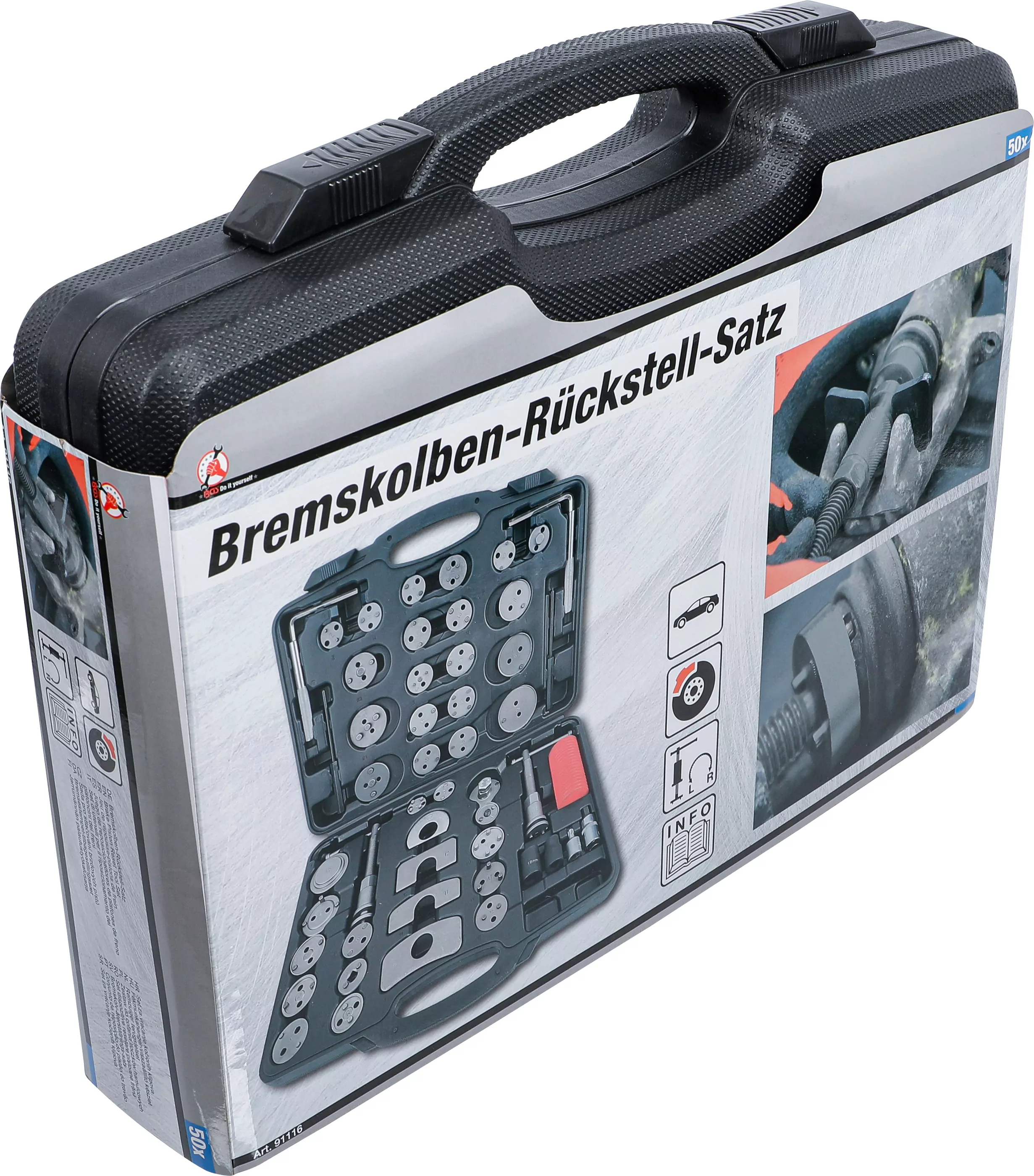 Bremskolben-Rückstell-Satz | 50-tlg.
