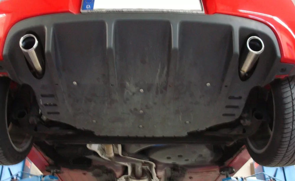 Renault Clio III B Sport  Endschalldämpfer quer Ausgang rechts/links - 1x90 Typ 17 rechts/links